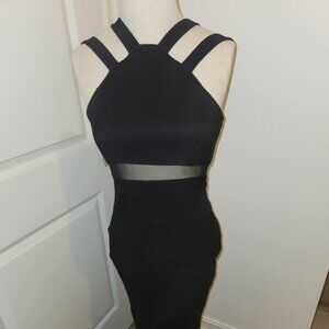 Black evening dress